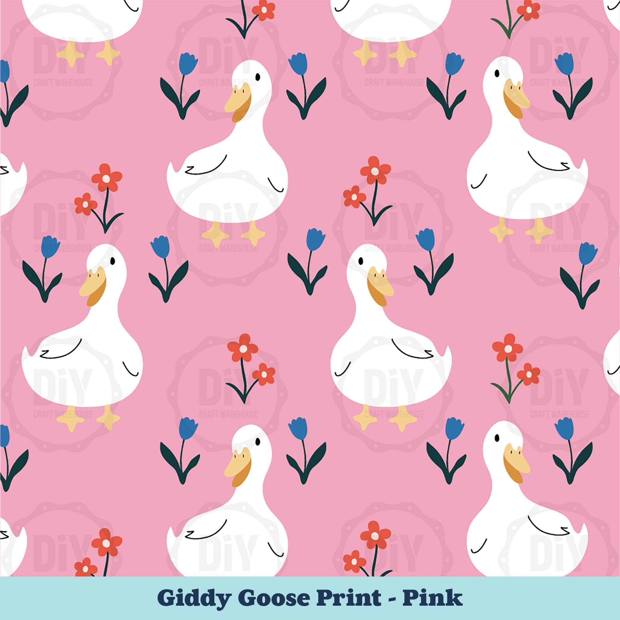 Giddy Goose Sublimation Transfer - Pink – Master Maker Crafts